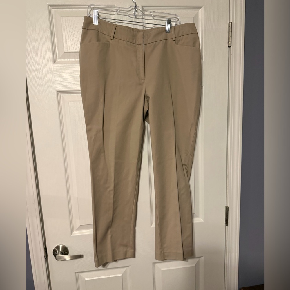 Dana Buchman Beige Trousers
